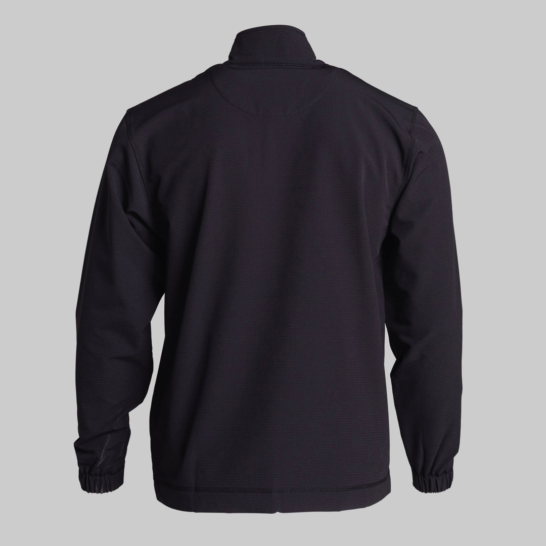 Range Quarter Zip - Jet Black
